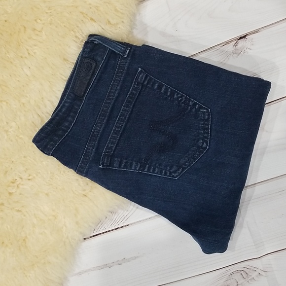 Adriano Goldschmied The Stevie Slim Straight Women's Blue Jeans Size 27 … - Picture 2 of 14